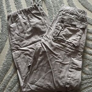 Men's Gray Cargo Pants